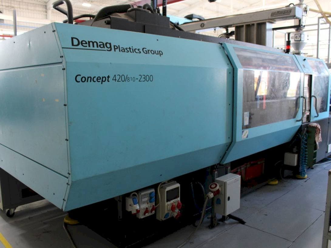 Front view of DEMAG 420/810-2300 NC4 machine