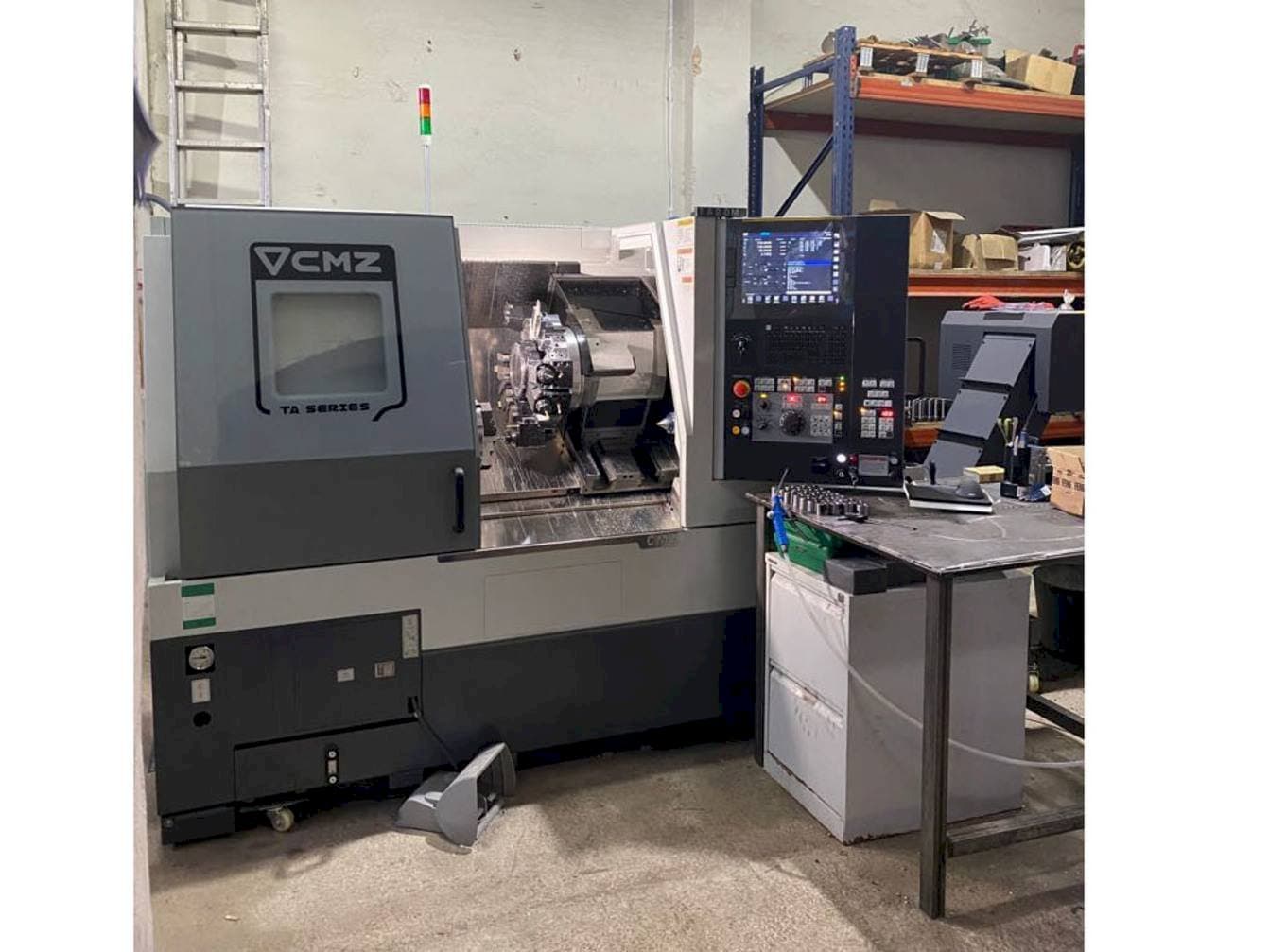 Front view of CMZ TA20M Z640 machine