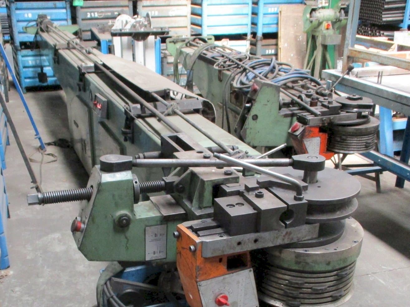 Front view of Tejero 55AHC machine