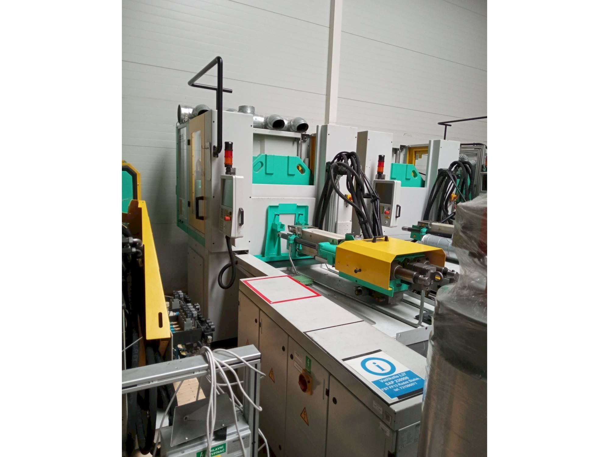 Front view of Arburg Allrounder 1200T-800-170 machine