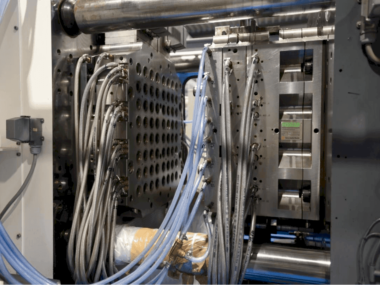 Side view of FOSTAG 64fold machine