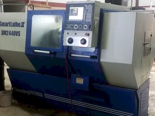 Front view of Clausing METOSA Smart Lathe II SM2440VS  machine