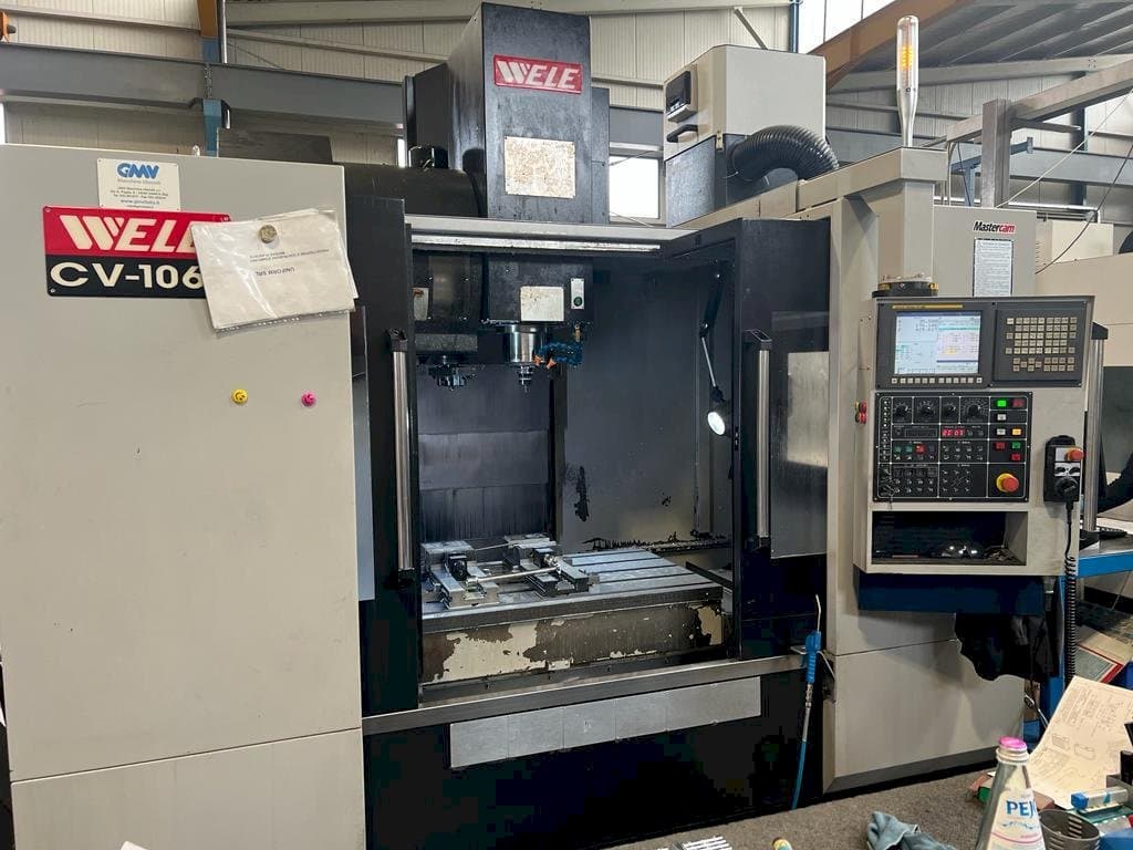 Front view of Wele									 CV 1060  machine