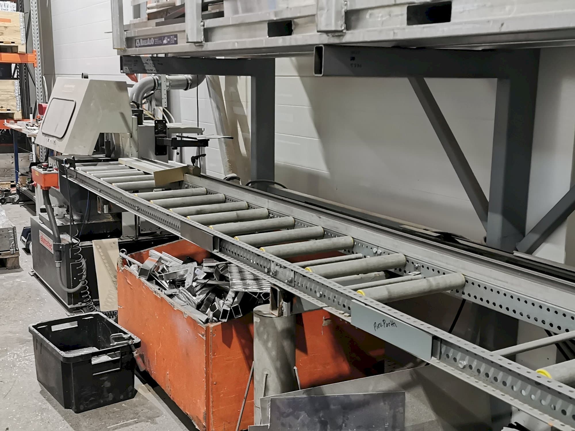 Front view of Elumatec MGS 105/01 machine