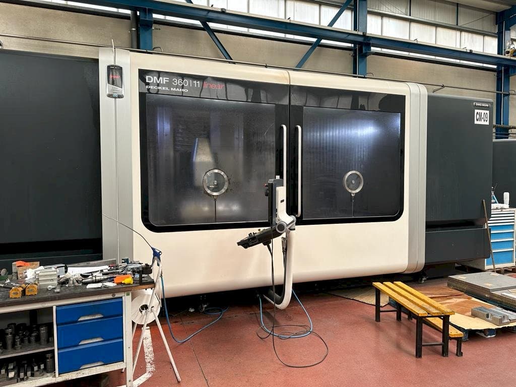 Front view of DECKEL MAHO DMF 360-11 machine