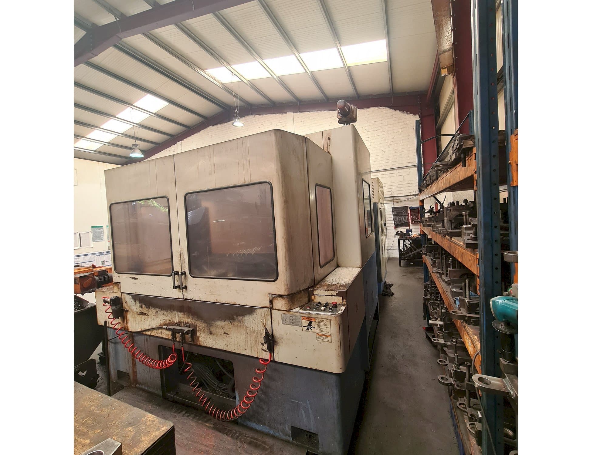 Front view of Mazak H630NX machine
