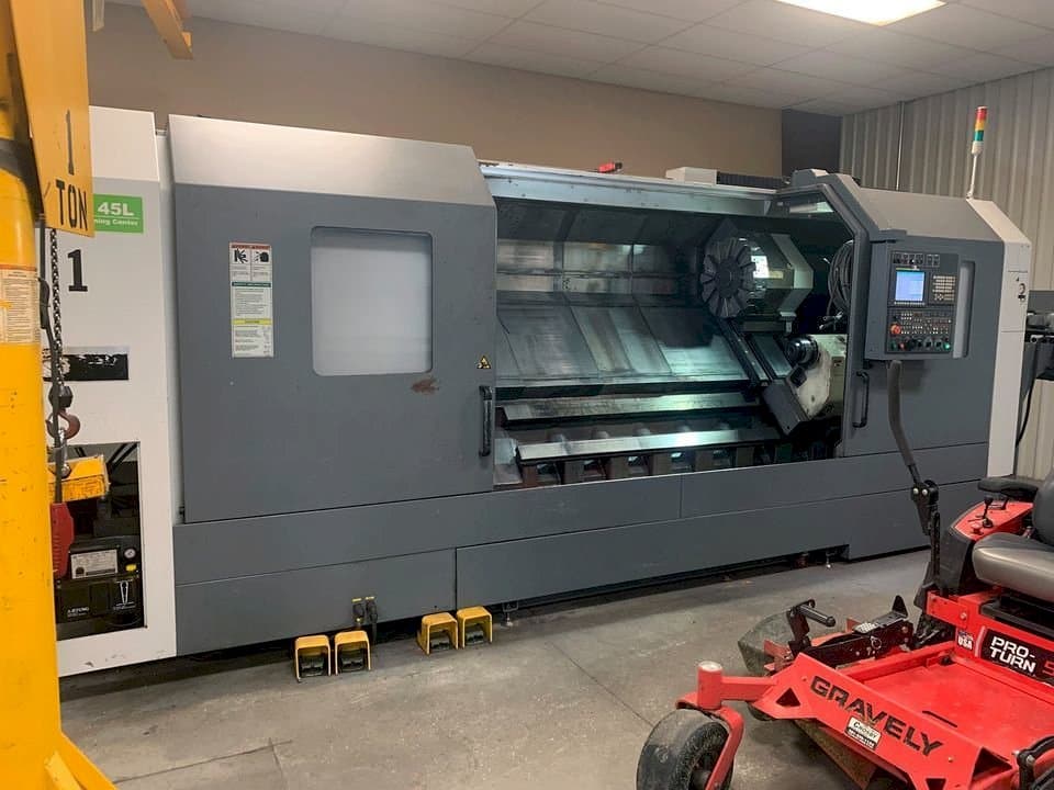 Left side view of DMC DL 45L machine