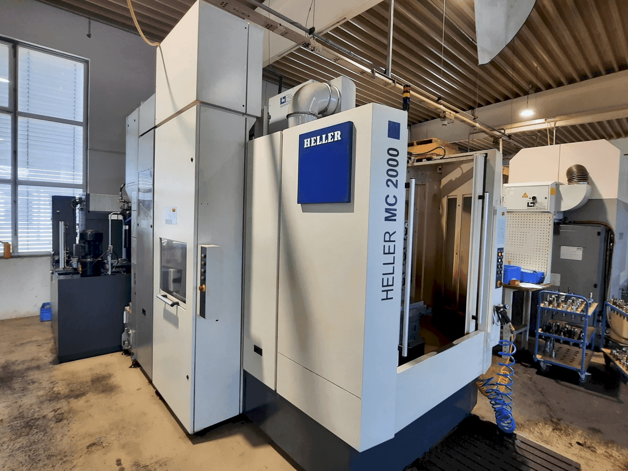 Front view of HELLER MC 2000  machine