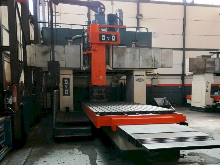 Front view of DYE FPF-2-C-NC machine
