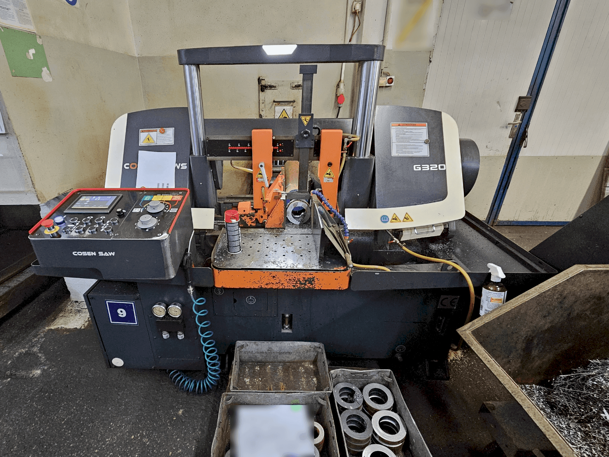 Front view of Cosen G320  machine