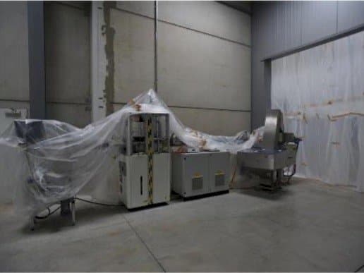 Front view of SACMI EL 1500 machine