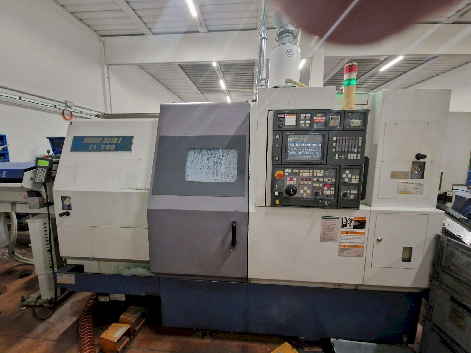 Front view of MORI SEIKI ZL-200SMC  machine