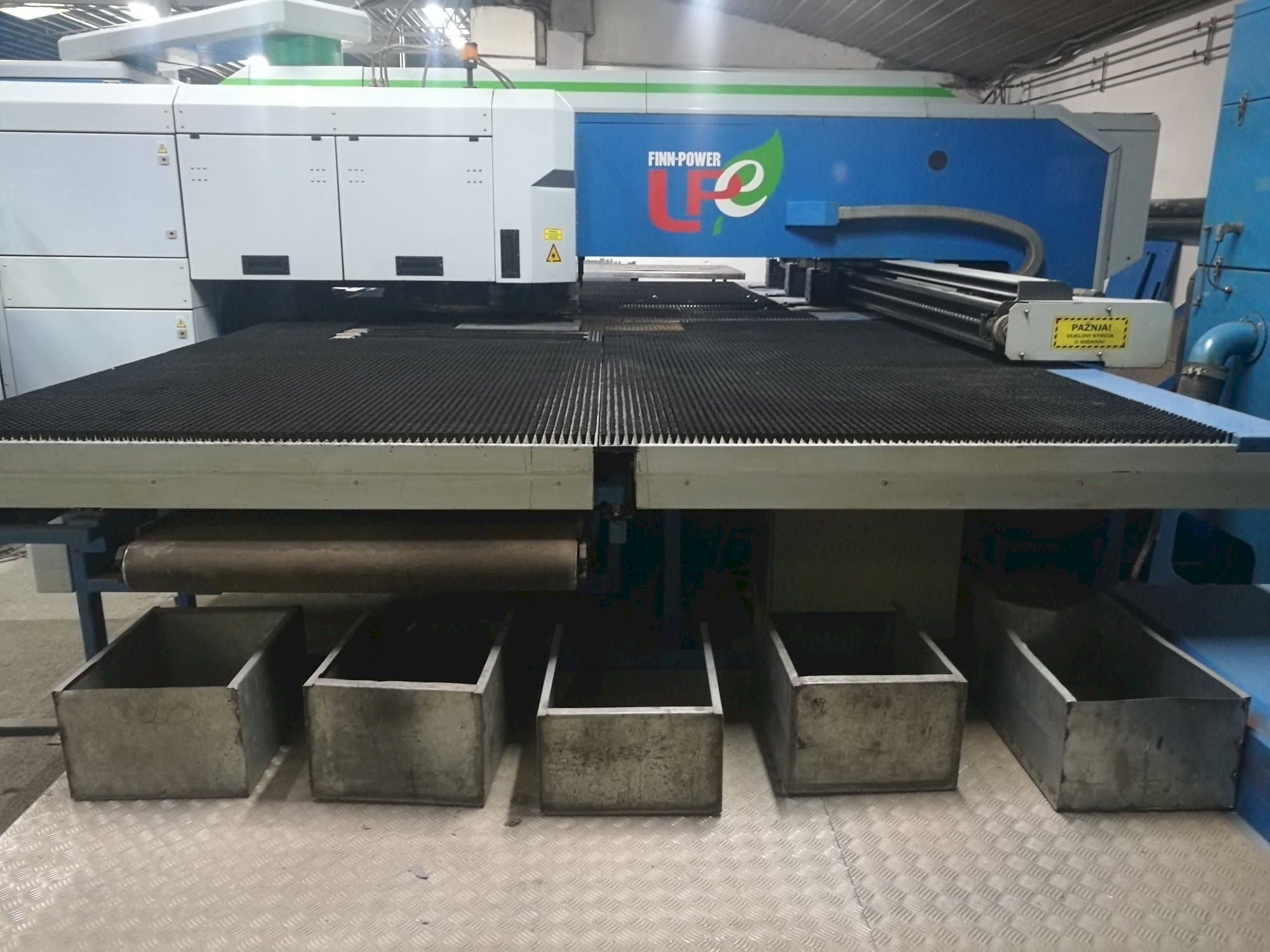 Front view of Finn-Power LPE5 SWUH machine