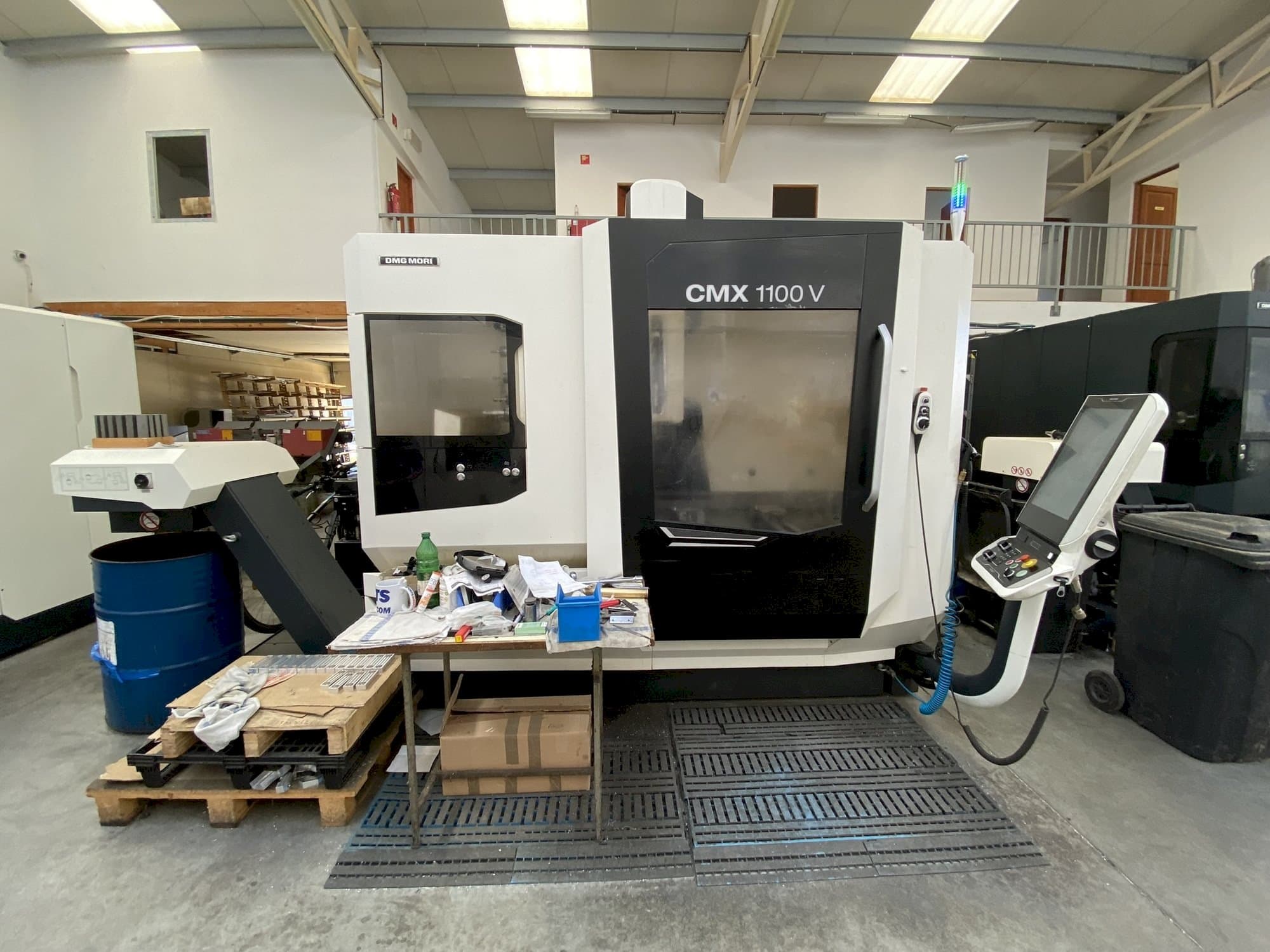 Front view of DMG MORI CMX 1100  machine