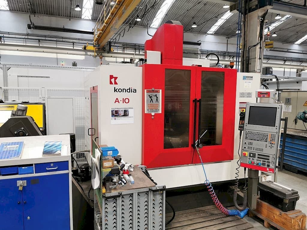 Front view of KONDIA A10  machine