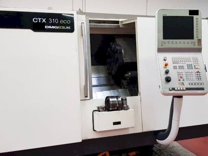 Front view of DMG GILDEMEISTER CTX 310 V3 Eco machine