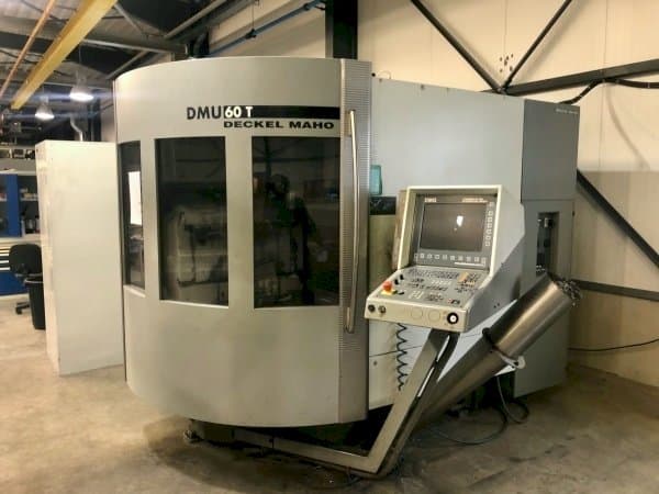 Front view of DECKEL MAHO DMU 60T machine