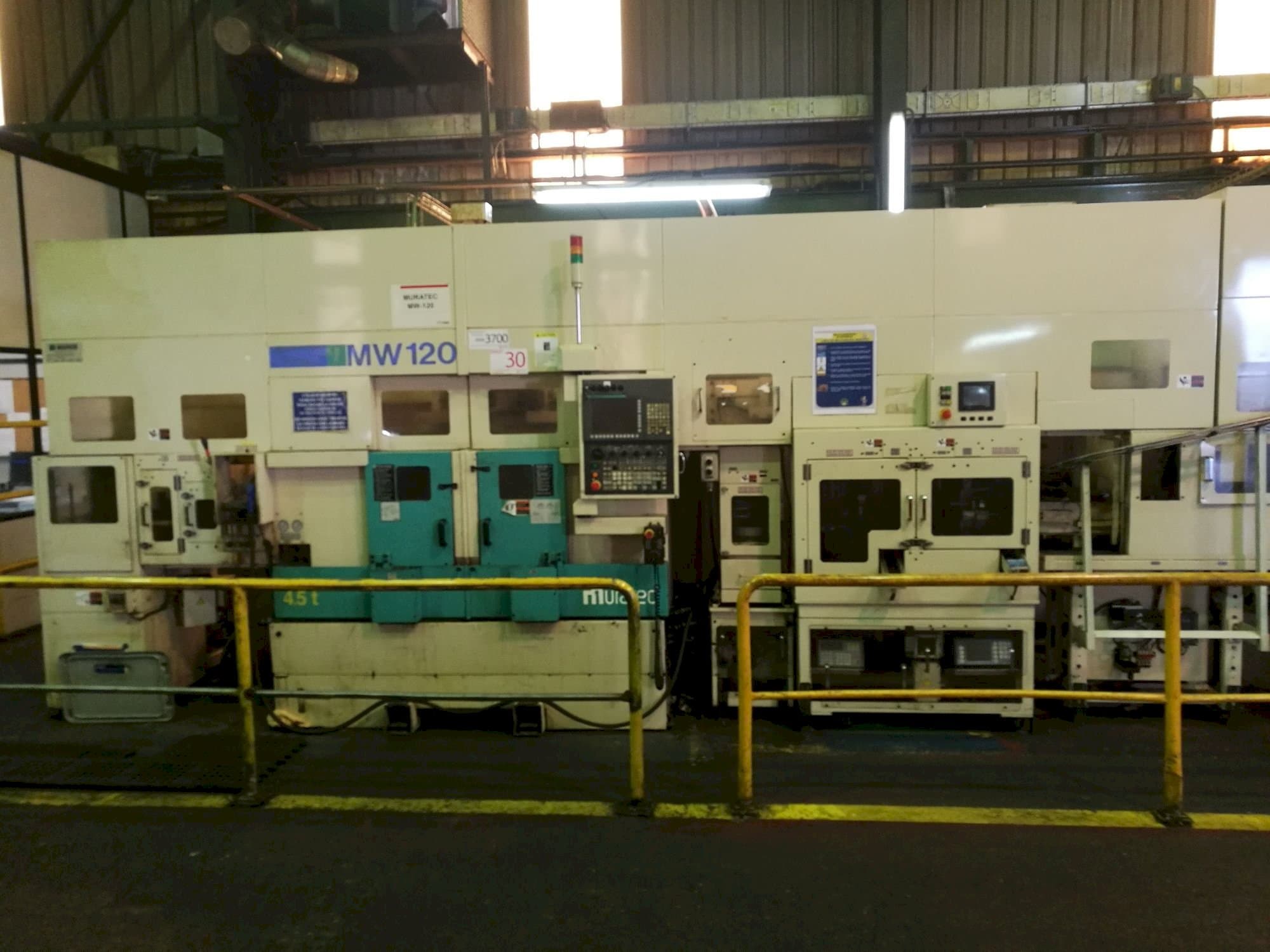 Front view of Muratec MW120 machine