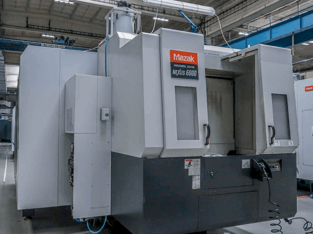 Front view of Mazak NEXUS HCN 6000 machine
