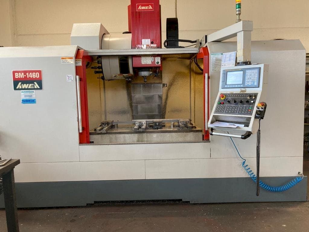 Front view of AWEA BM1400 machine
