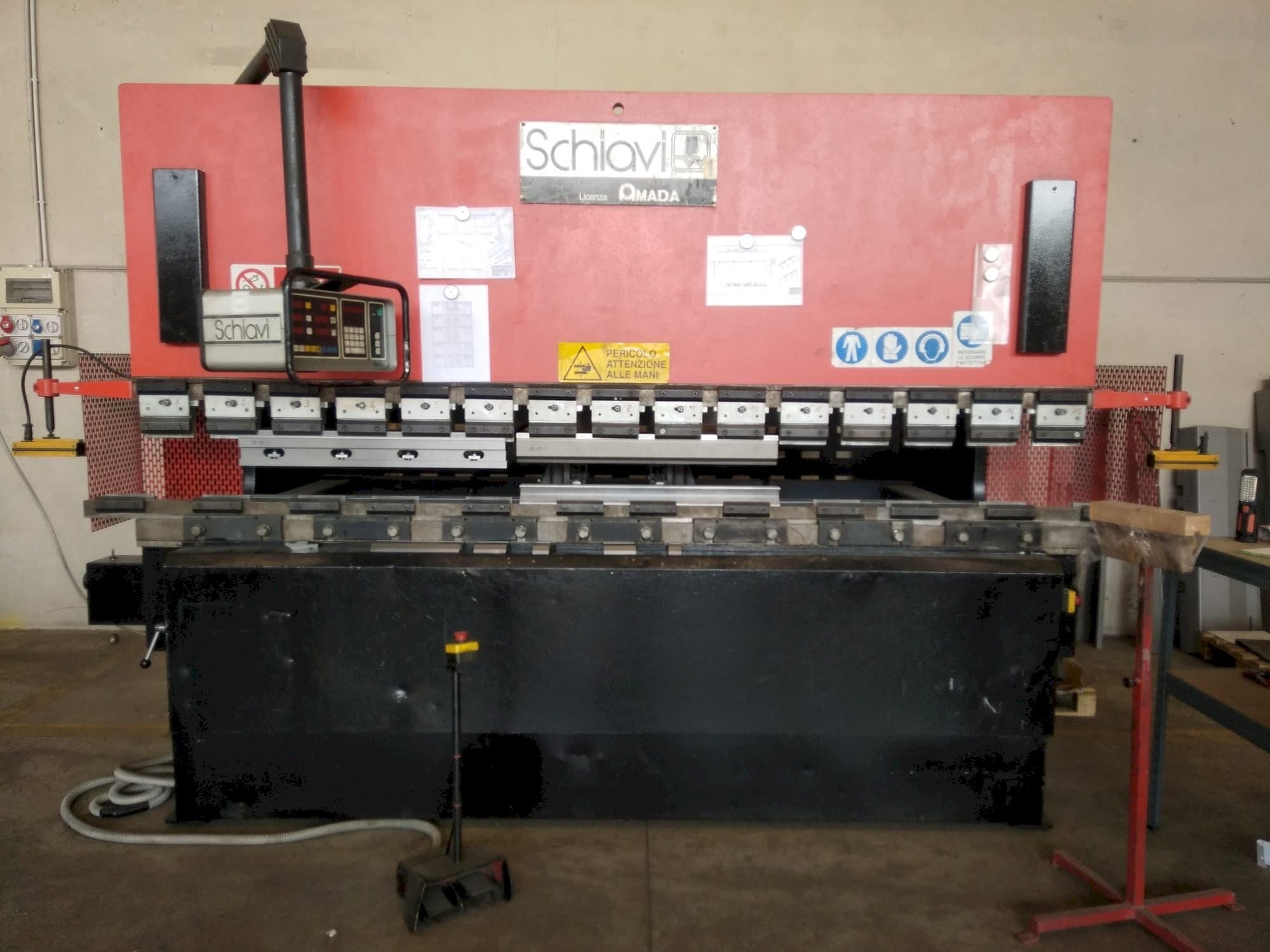 Front view of Schiavi ITS 103 machine