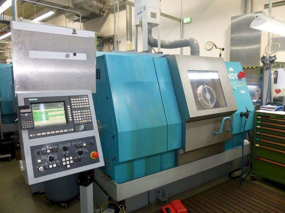 Front view of Index G200 machine