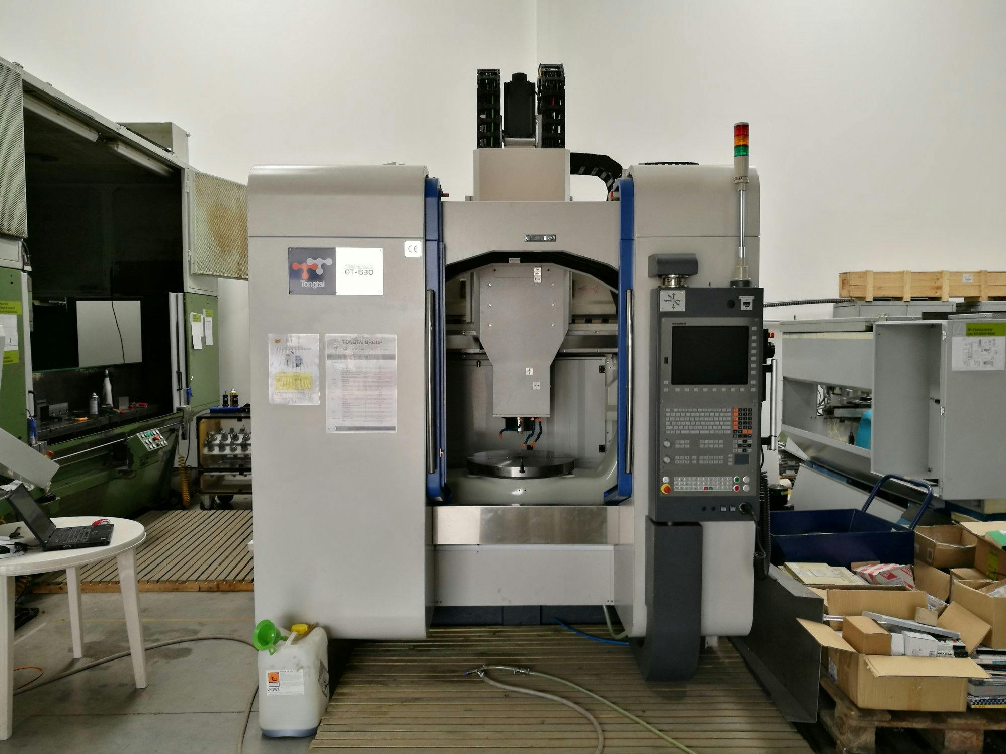 Front view of Tongtai GT-630 Machine