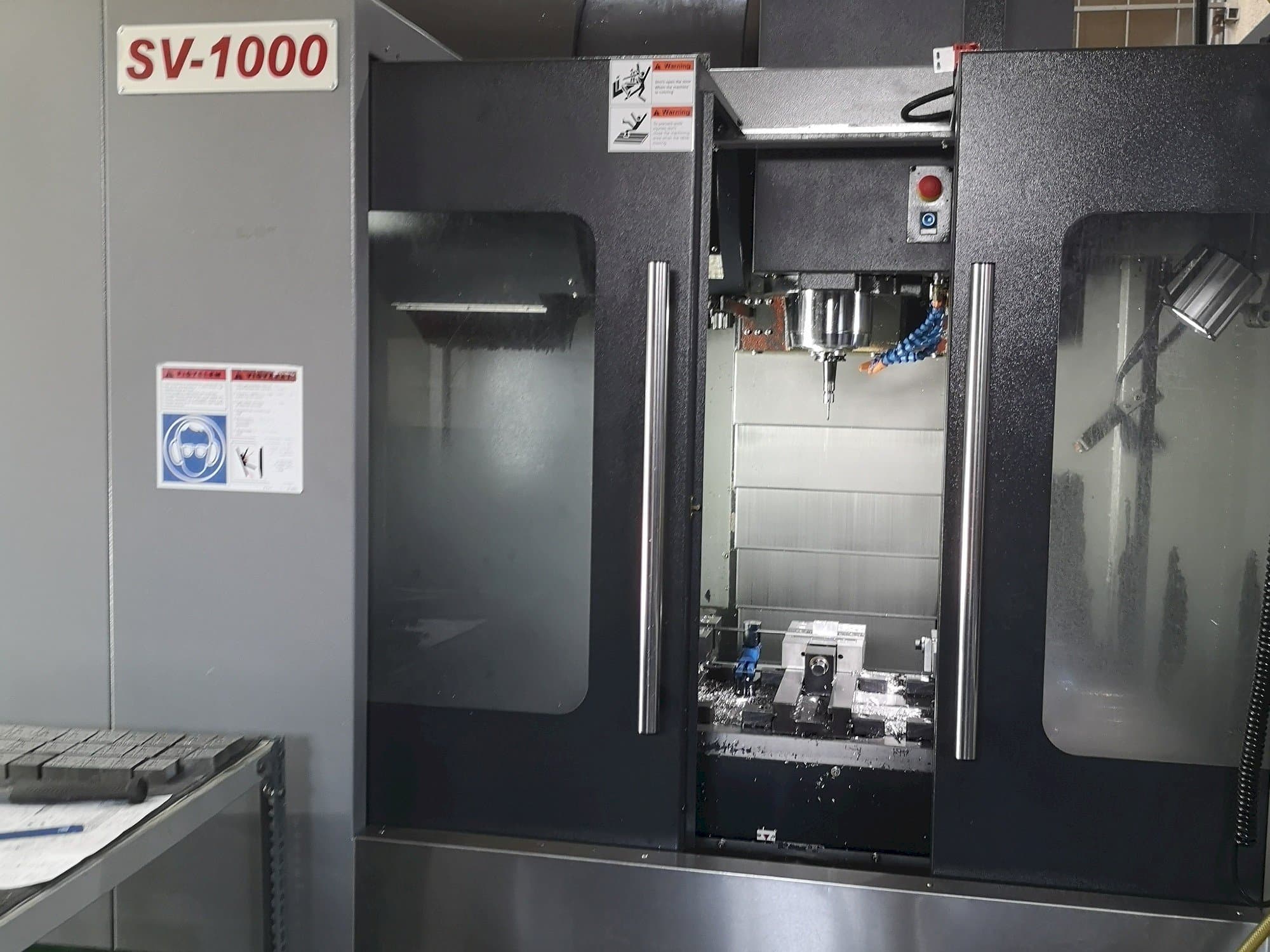 Front view of NCT KAFO SV-1000 machine