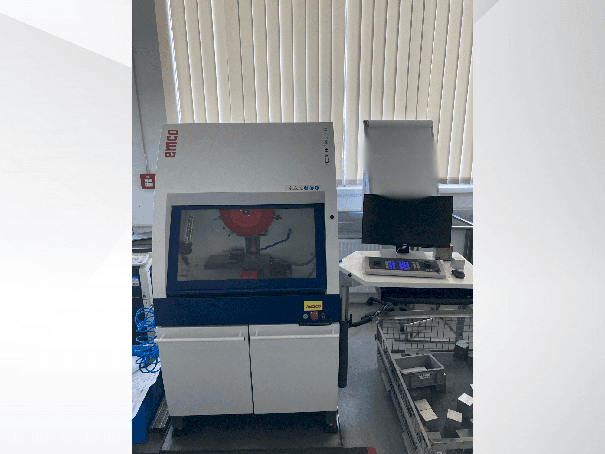 Front view of EMCO Concept Mill 105  machine