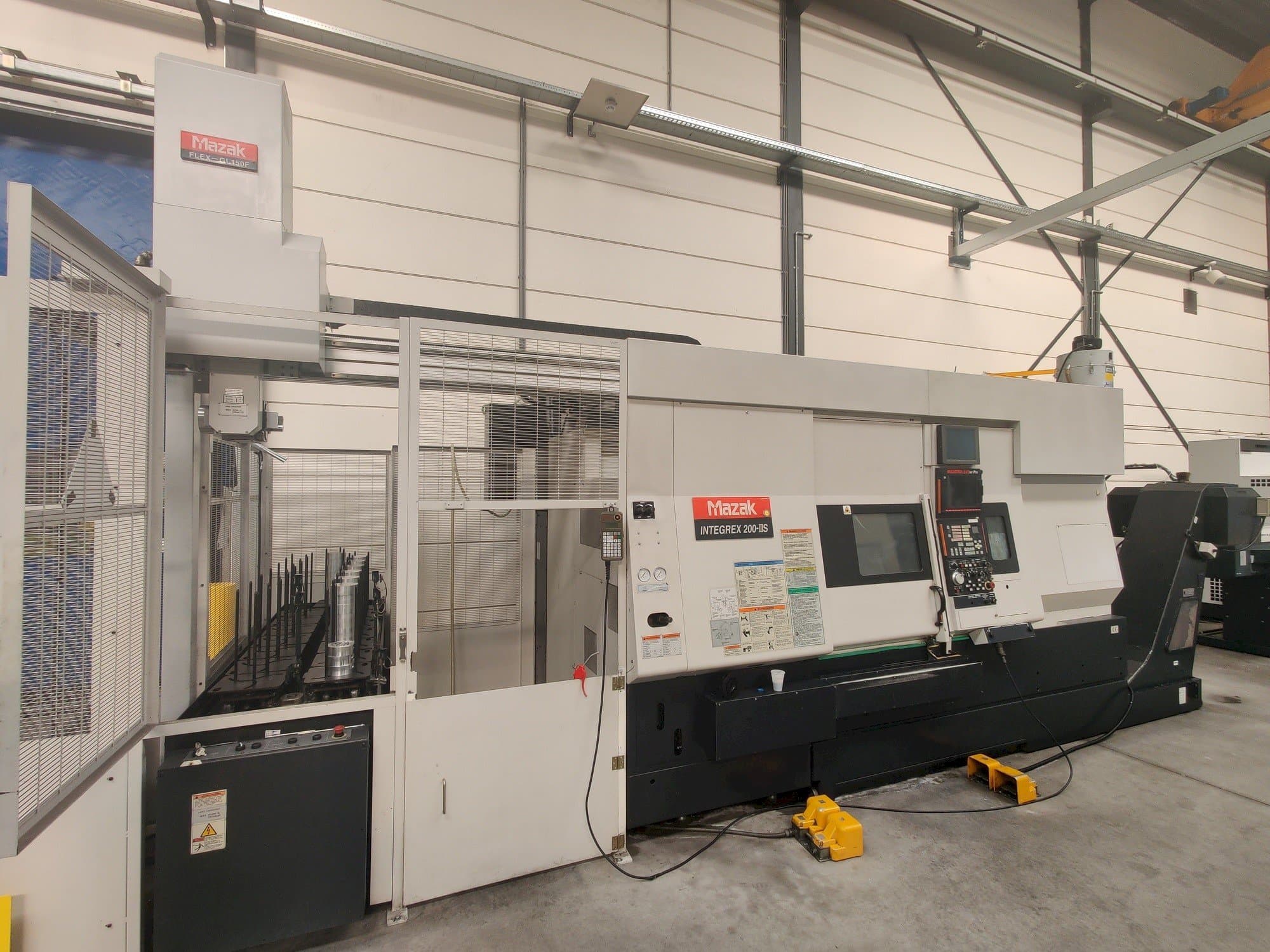 Front view of Mazak Integrex 200-3S machine