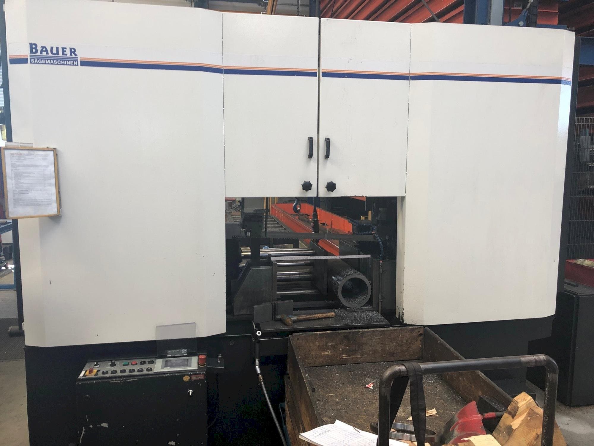 Front view of BAUER SA 550 ZA machine