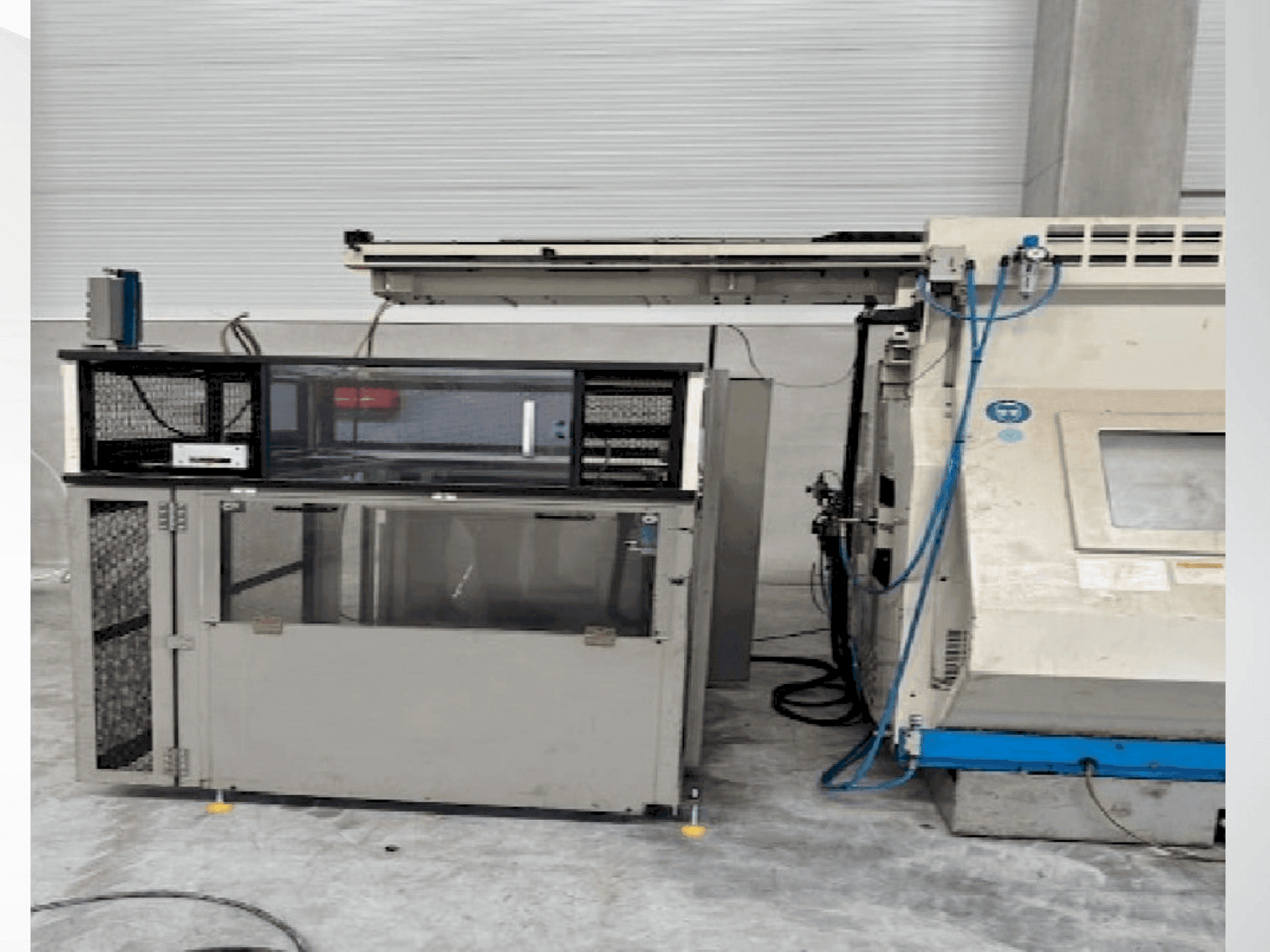 Front view of Okuma LT 10-M machine