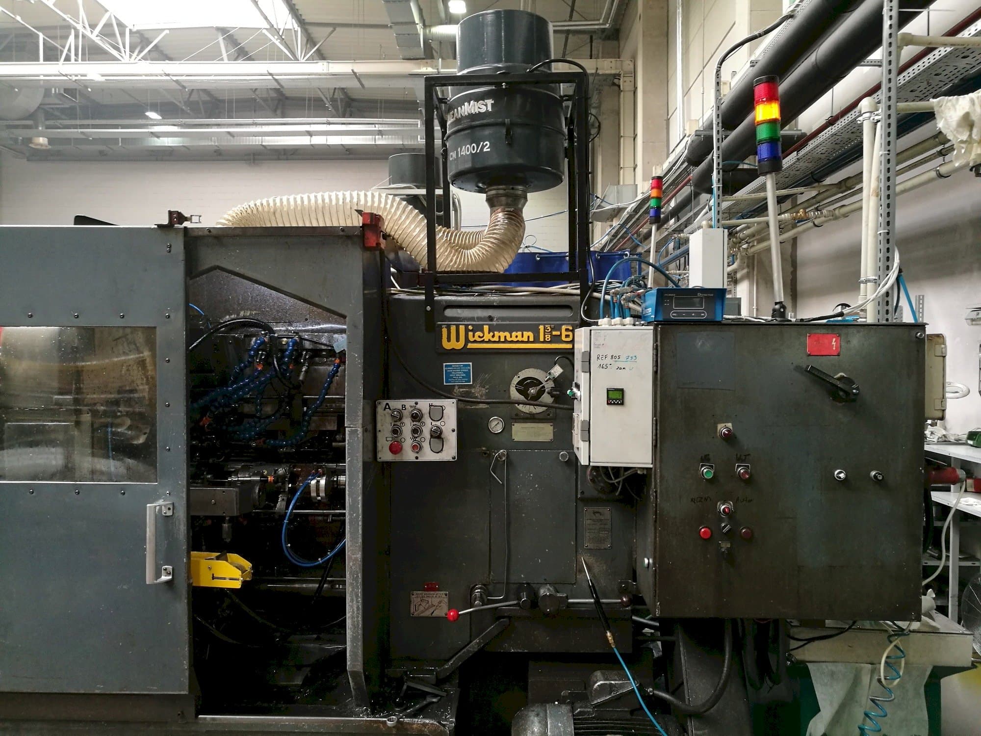 Front view of Wickman 1 3/8"-6 machine