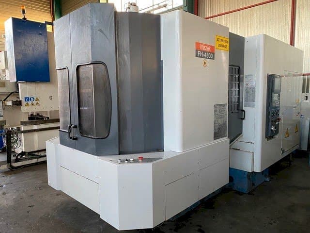 Front view of Mazak FH4800 machine