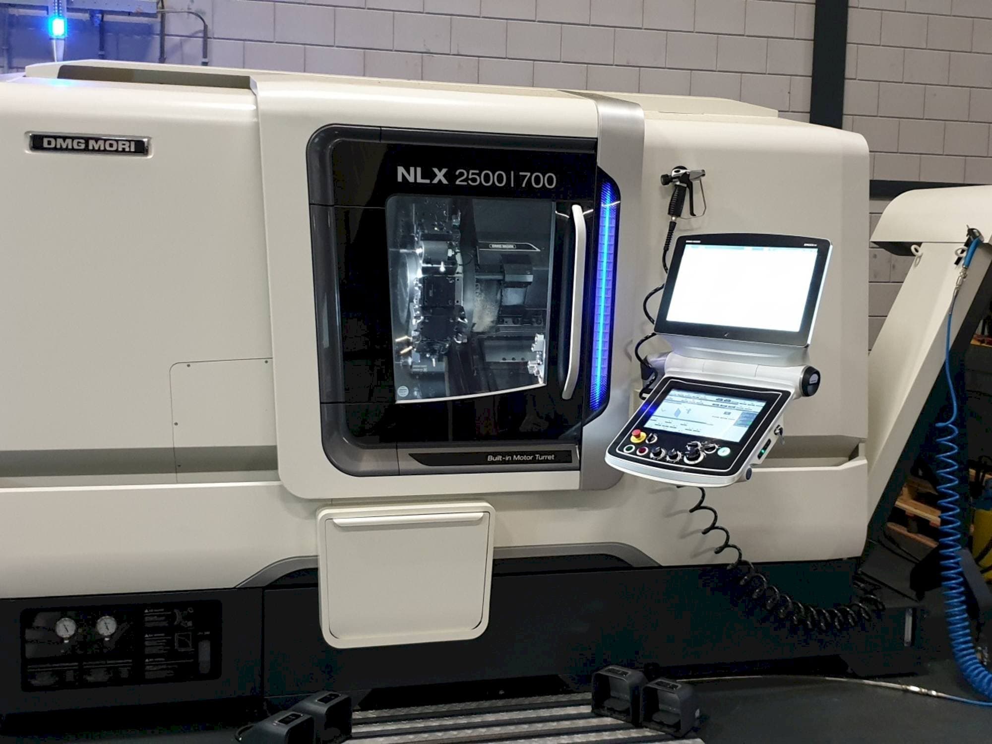 Front view of DMG MORI NLX2500 / 700 SY  machine