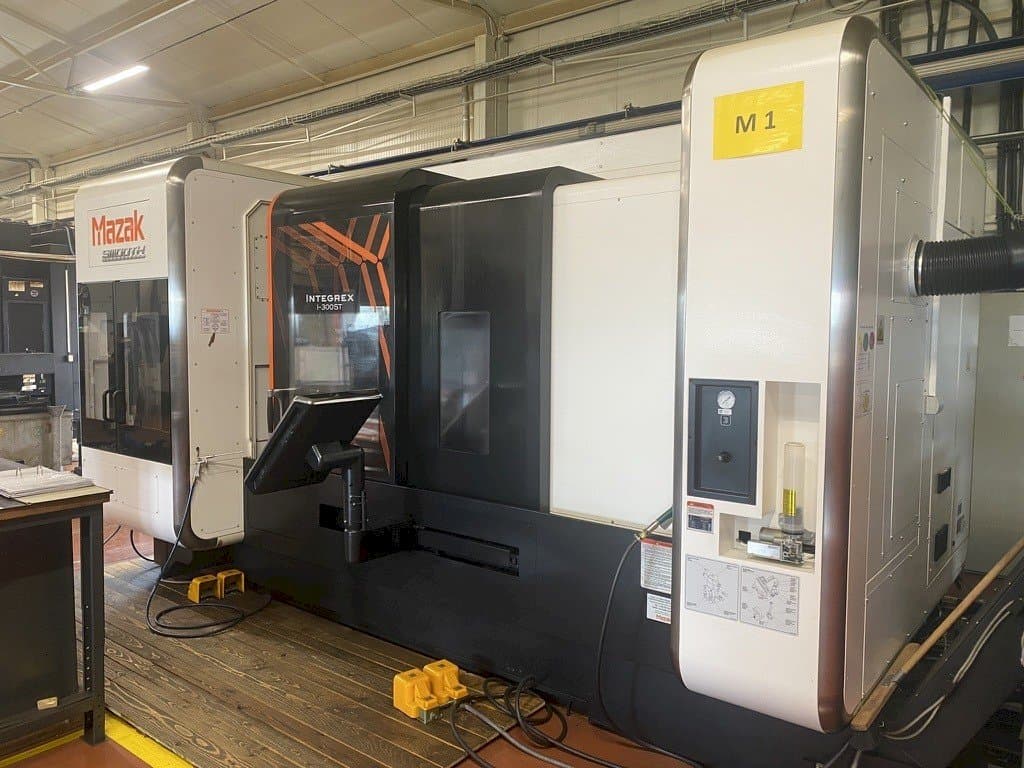 Front view of Mazak INTEGREX i-300 ST machine