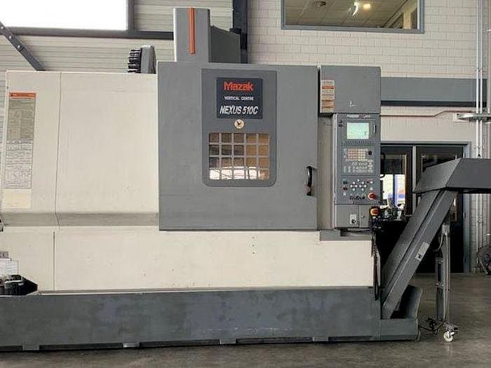 Front view of Mazak NEXUS 510C  machine