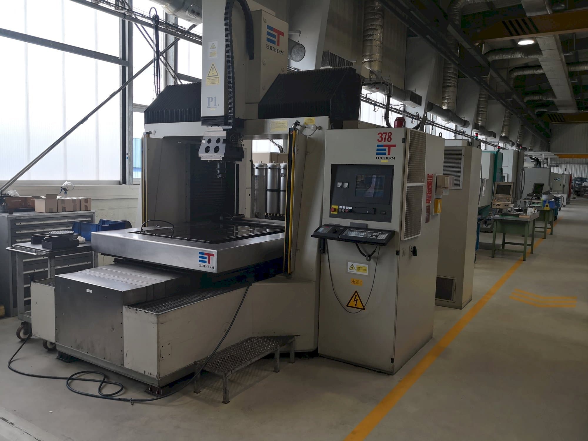 Front view of ELOTHERM ELBOMAT P1 machine