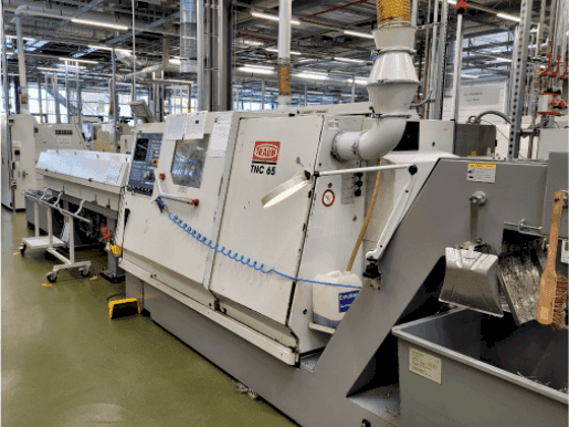 Front view of TRAUB TNC 65 DGY machine