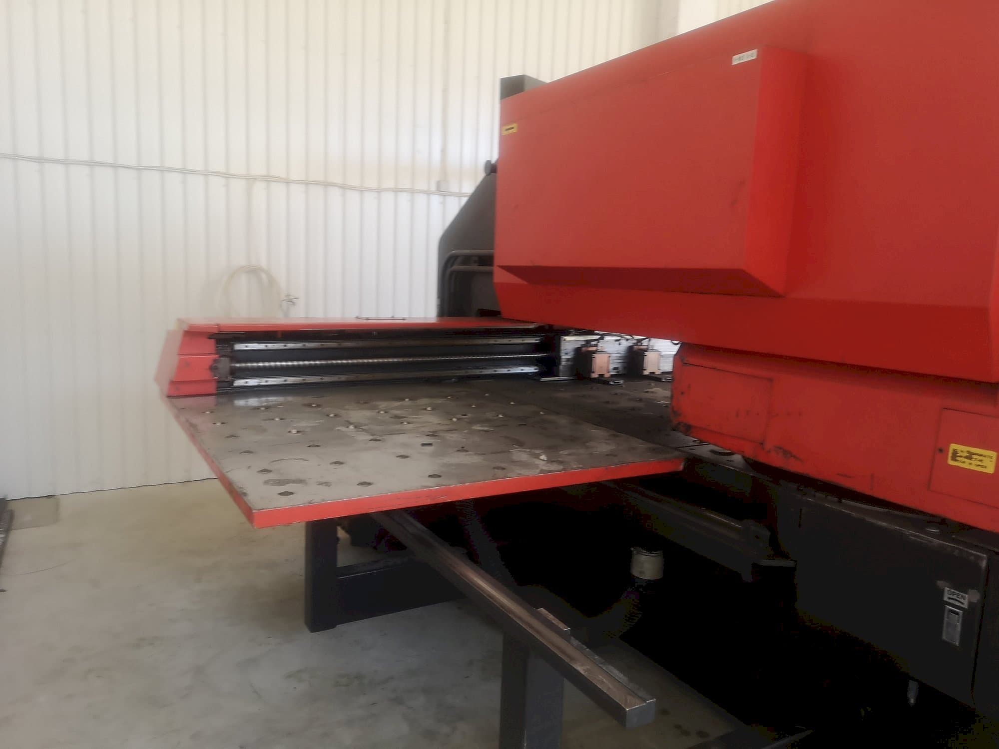 Front view of AMADA machine