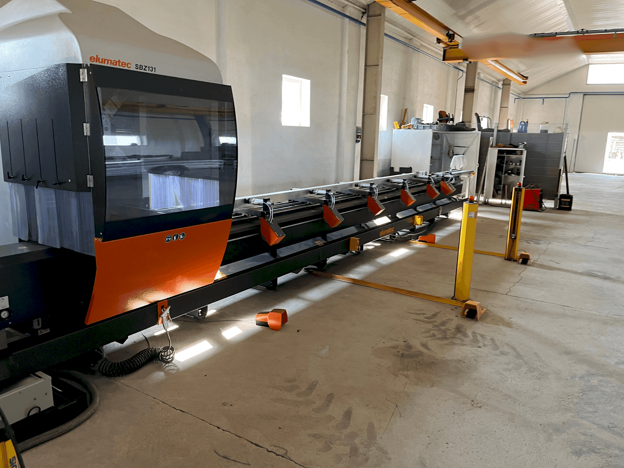 Front view of Elumatec SBZ 131  machine