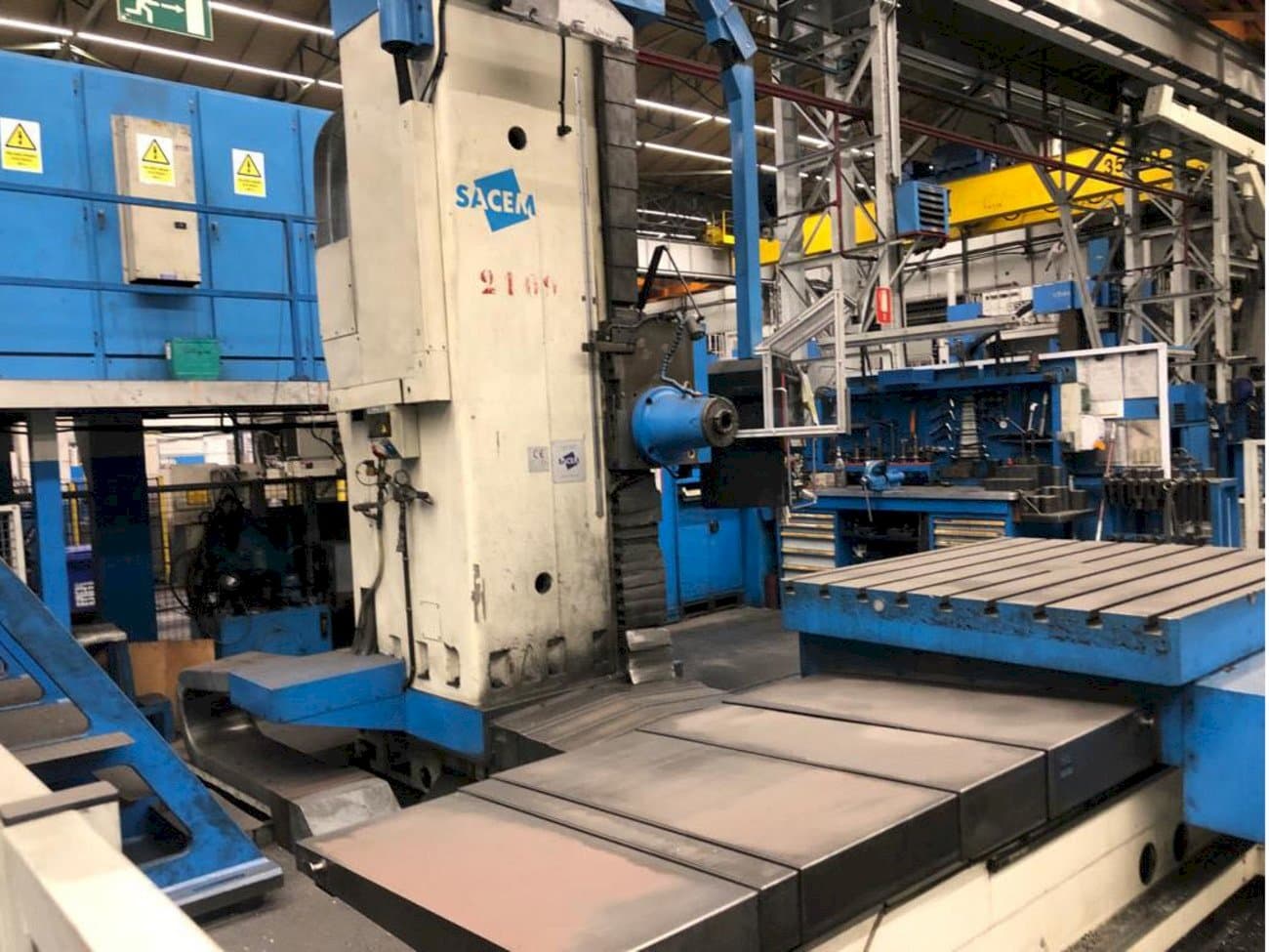 Front view of Sacem MSMG - XC/110-C/N machine