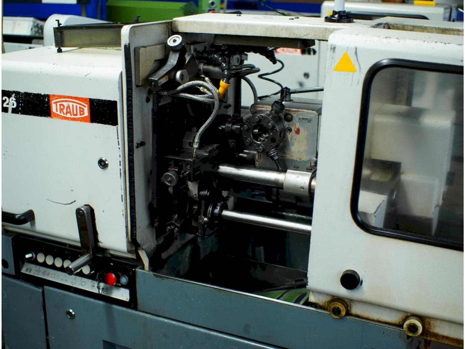 Front view of TRAUB TK42 machine