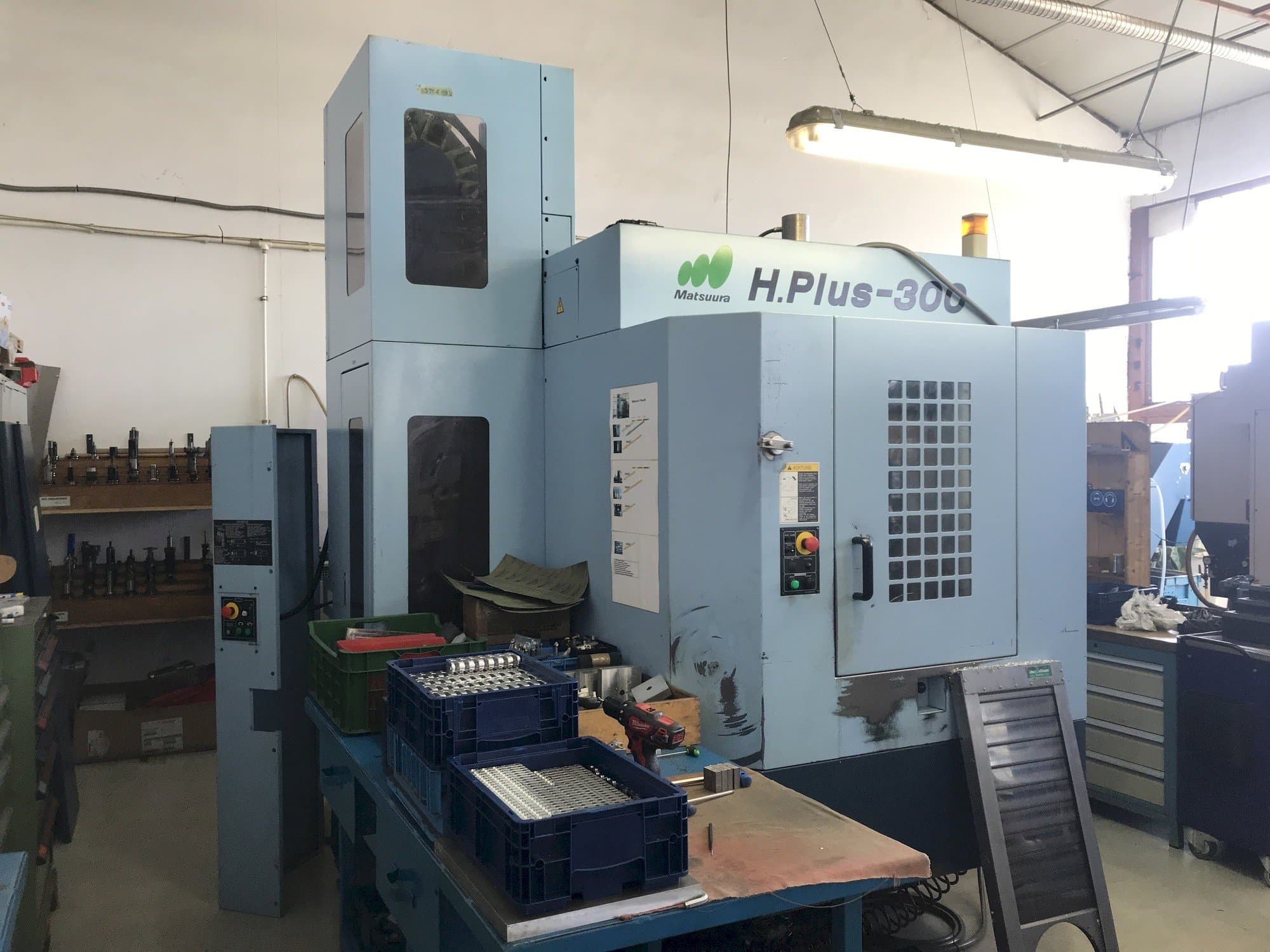 Front view of Matsuura H.PLUS-300 machine