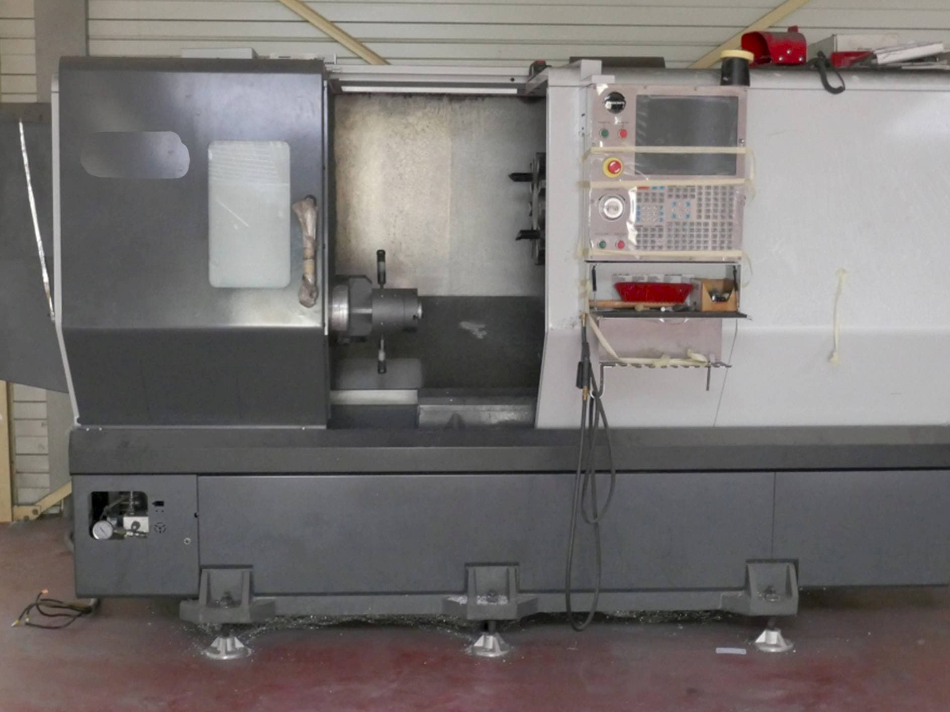 Front view of HAAS ST-30 machine