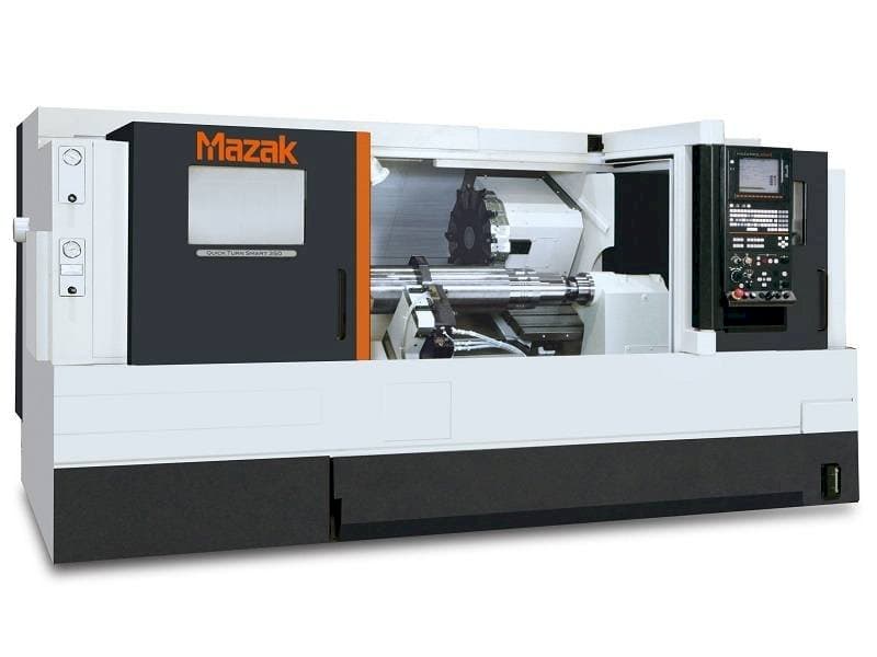 Front view of Mazak QUICK TURN SMART 350M machine