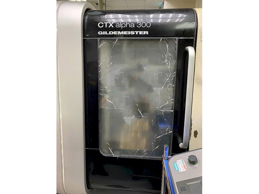 Front view of Gildemeister CTX Alpha 300 V4 machine