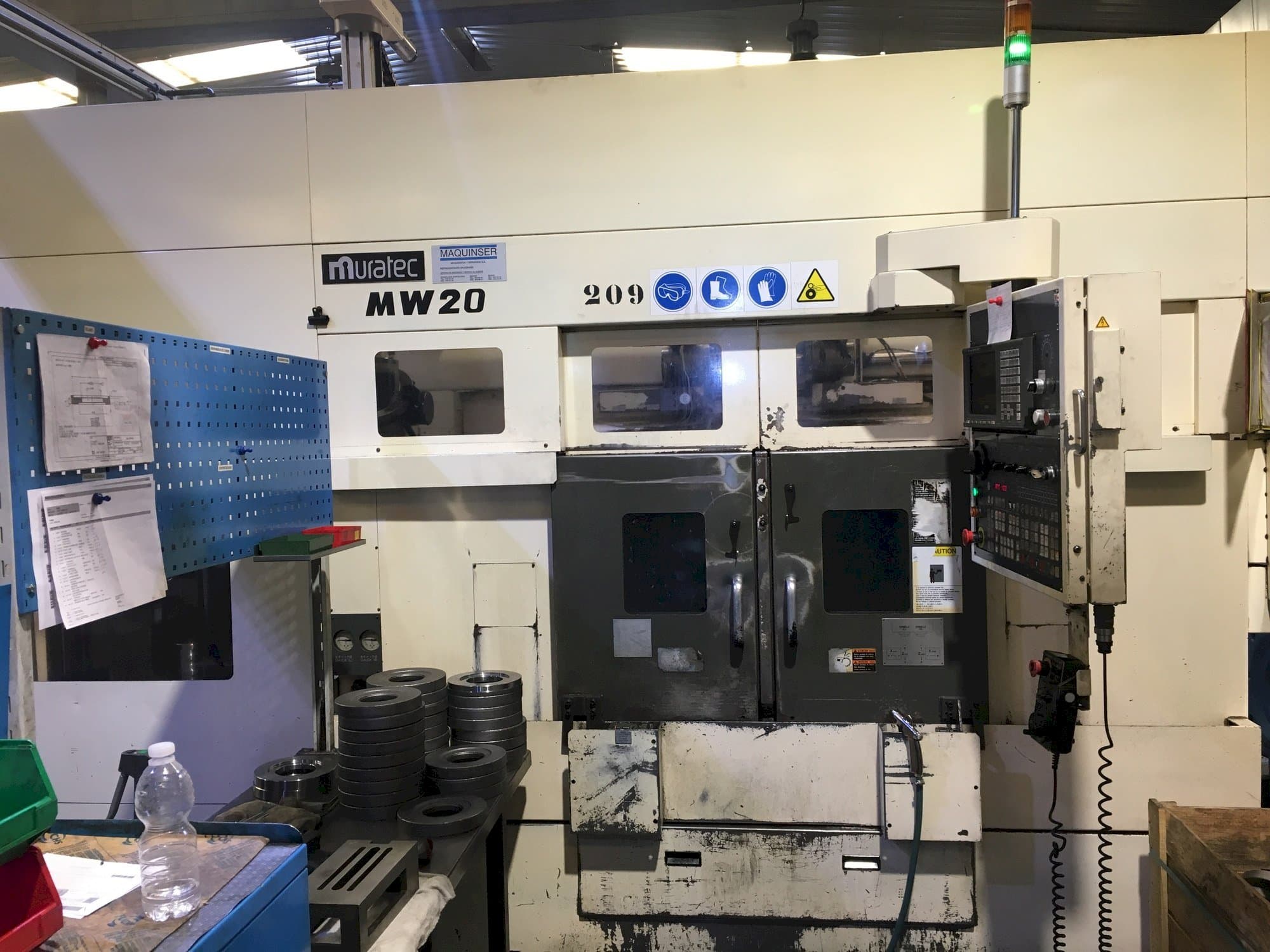 Front view of Muratec MW20 machine