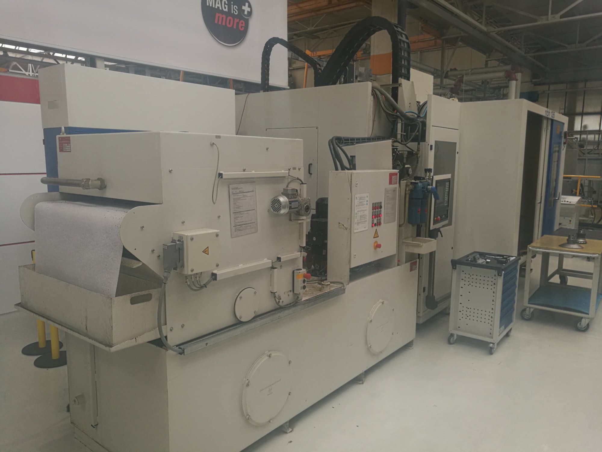 Left view of Hueller Hille NBH 135 Machine