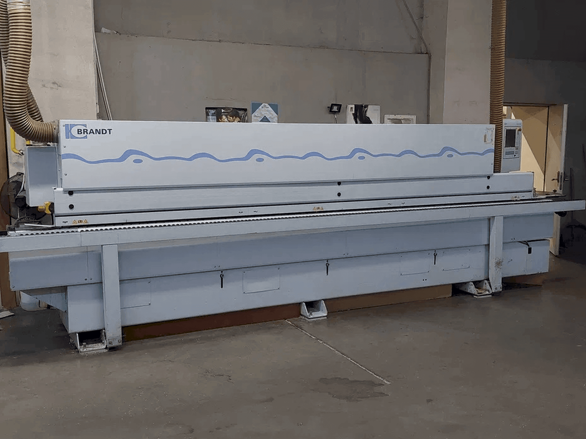 Front view of BRANDT Optimat KDF 650 C machine